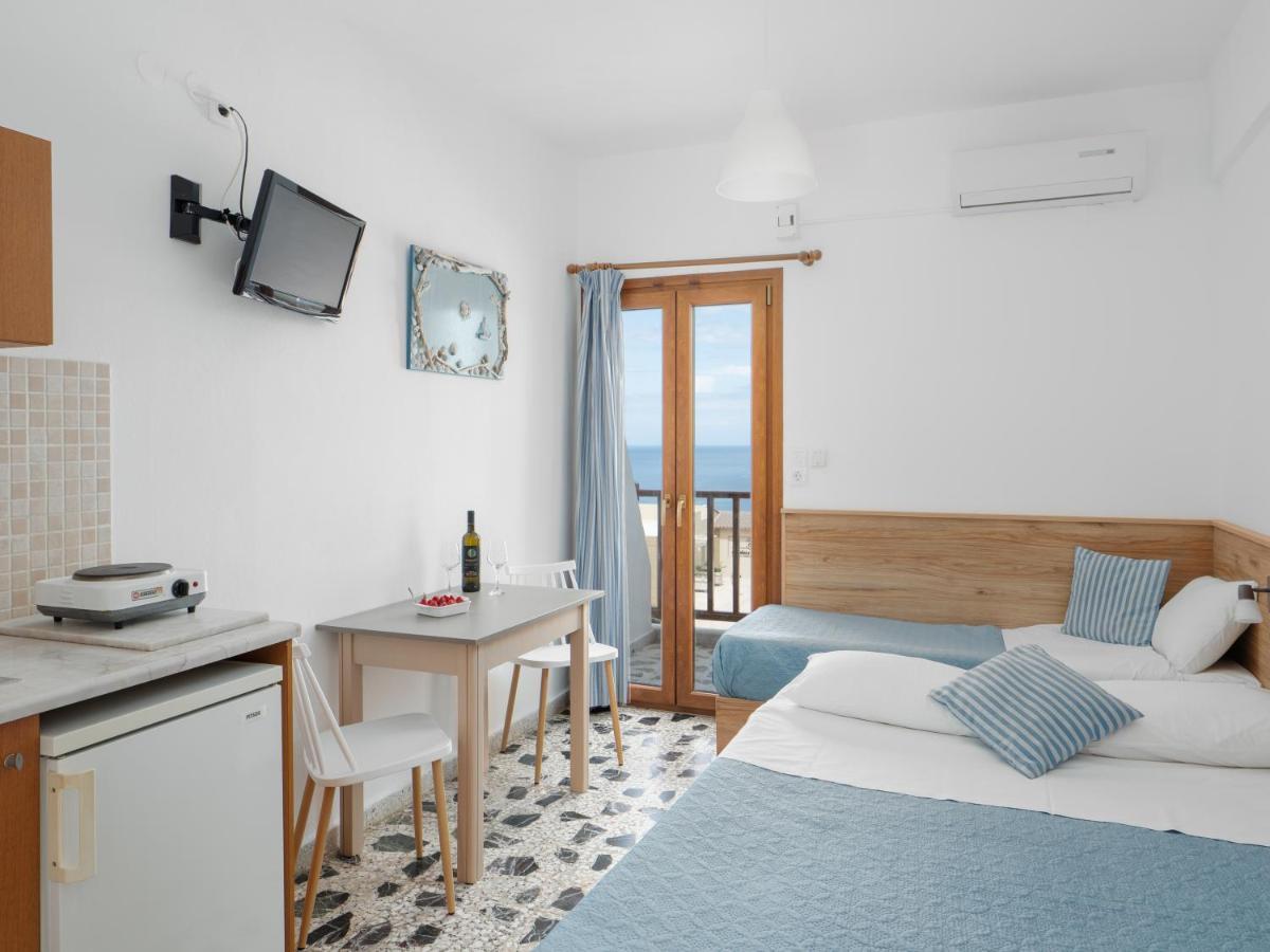 Spiros-Soula Family Hotel & Apartments Agia Pelagia Exterior foto