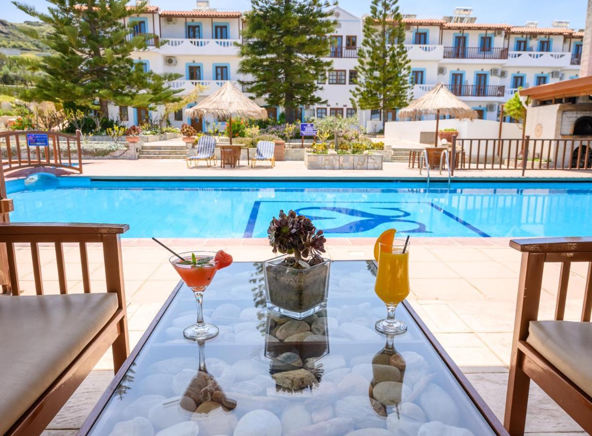 Spiros-Soula Family Hotel & Apartments Agia Pelagia Exterior foto